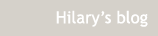 Hilarys Blog